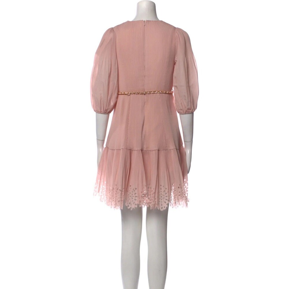 ZIMMERMANN Pleated Dress AU 0P / US 4P color: pink - Picture 8 of 16